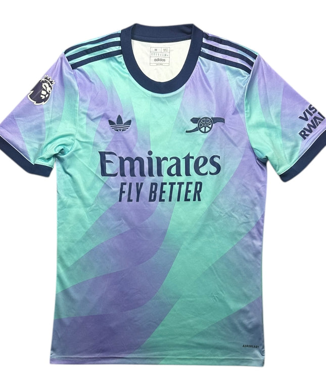 Arsenal Football Shirt 2024/2025 Third Gabriel 6 (M)