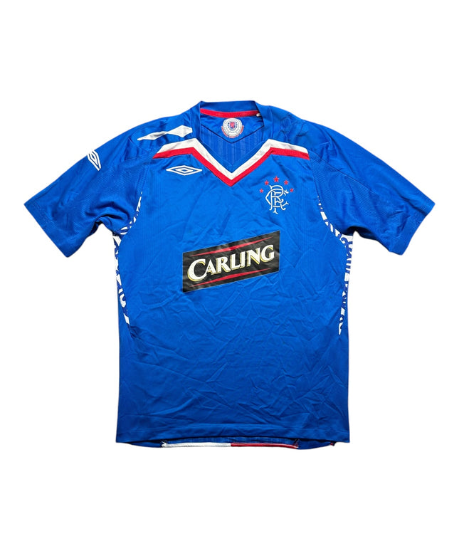 Rangers Football Shirt 2007/2008 Home (M)