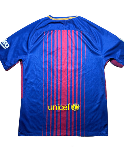 Barcelona 2017/2018 Home Football Shirt