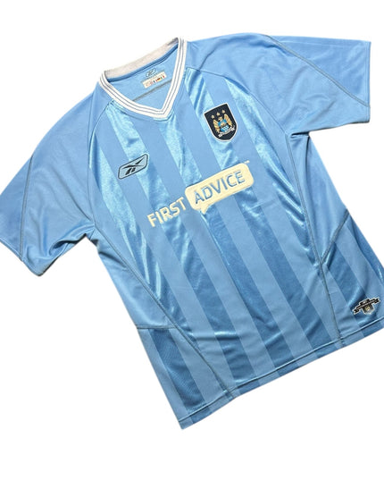 Manchester City Football Shirt 2003/2004 Home (M)