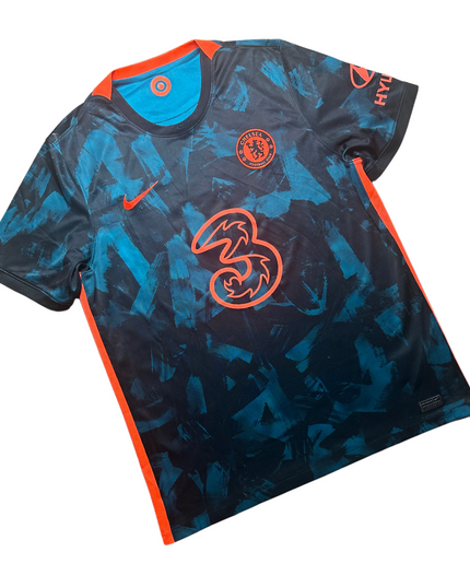 Chelsea 2021/2022 Third Football Shirt Lukaku (9)