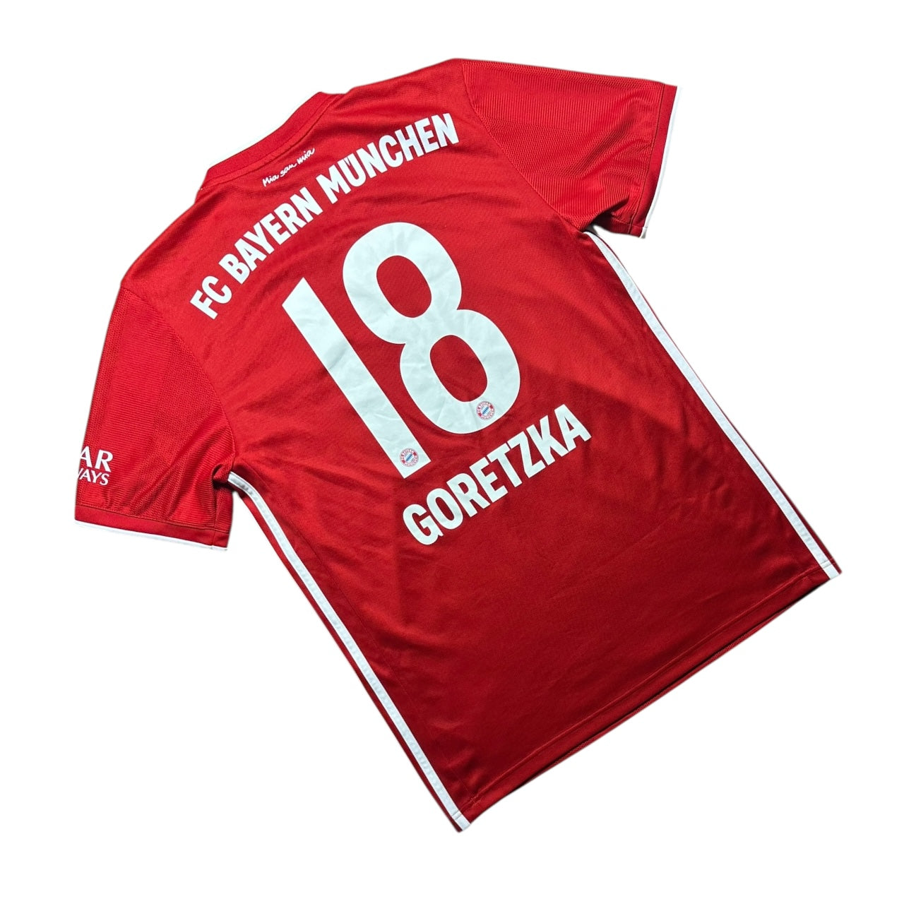 Bayern Munich Football Shirt Home 2020/2021 Goretzka 18 (M)