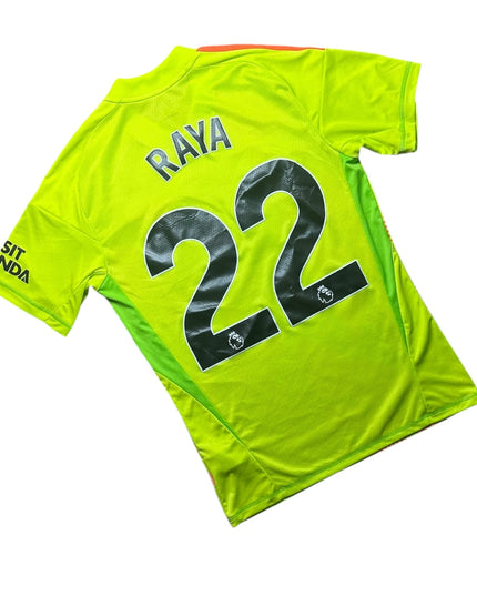 Arsenal Football Shirt 2024/2025 Goalkeeping Shirt Raya 22 (S)