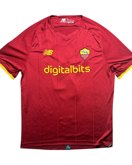 Roma Football Shirt 2021/2022 Home Abraham 9 (L)