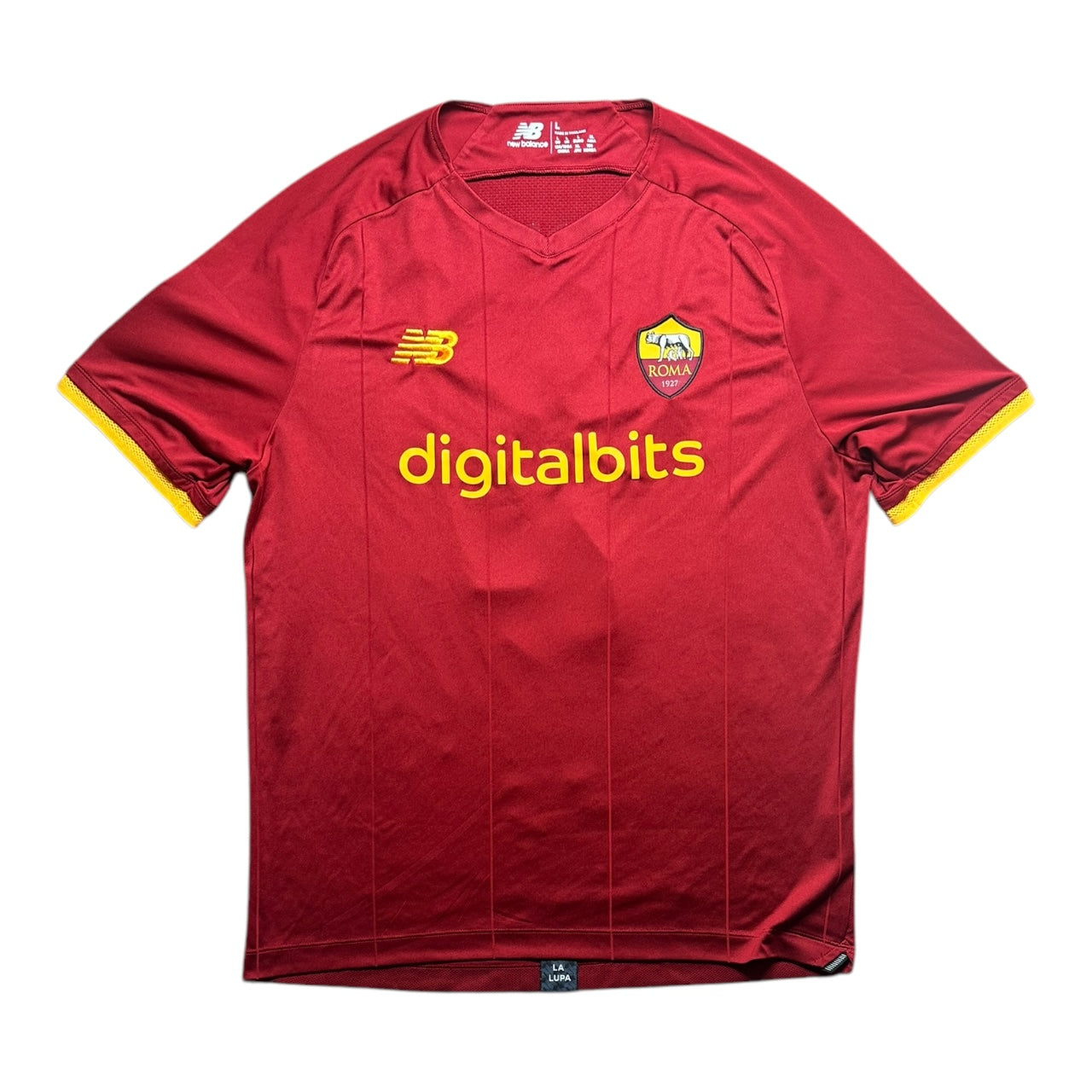 Roma Football Shirt 2021/2022 Home Abraham 9 (L)