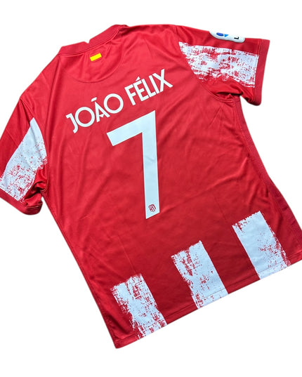Atletico Madrid Football Shirt 2021/2022 Home Joao Felix 7 (XL)
