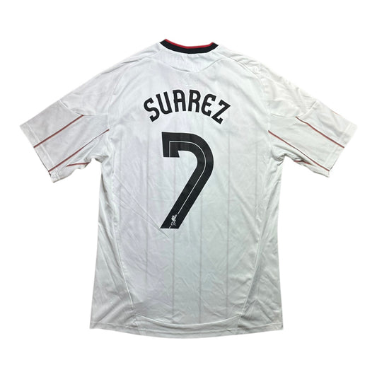 Liverpool Football Shirt 2010/2011 Away Suárez 7 (M)