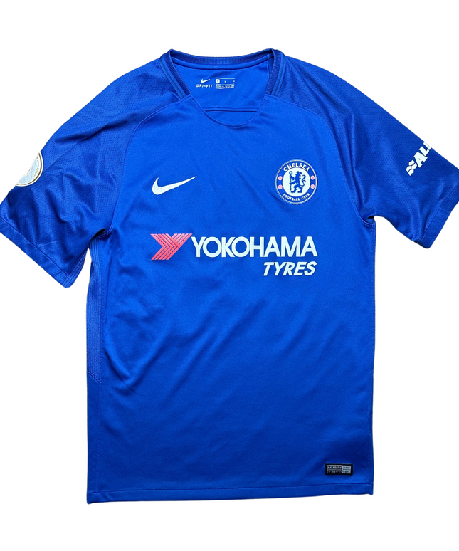Chelsea FC 2017/2018 Home Football Shirt David Luiz (30)