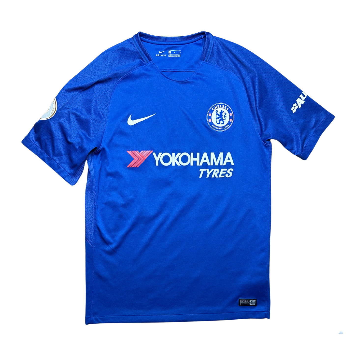 Chelsea FC 2017/2018 Home Football Shirt David Luiz (30)