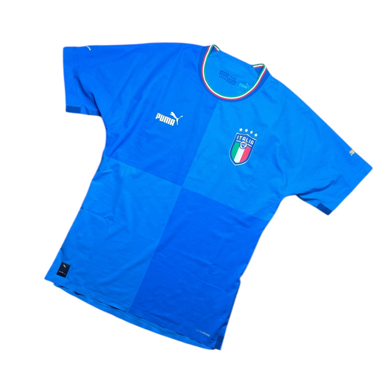 Italy Football Shirt 2022/2023 Home Player Issue In Box (M)