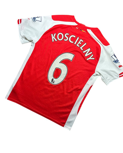 Arsenal Football Shirt Home 2014/2015 Koscielny 6 (M)