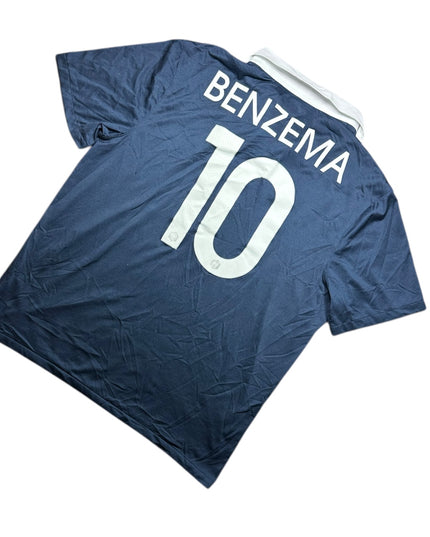 France Football Shirt 2014/2015 Home Benzema 10 (XL)