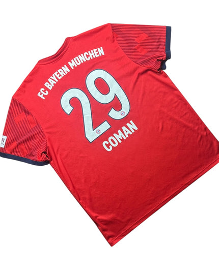 Bayern Munich Football Shirt Home 2018/2019 Coman 29 (XXL)