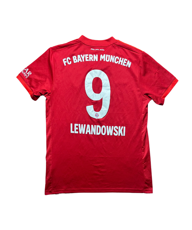 Bayern Munich 2019/2020 Home Football Shirt Lewandowski (9)