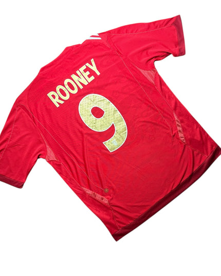 England Football Shirt 2006 Away Rooney 9 (XL)
