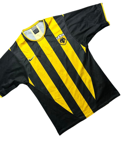 AEK Athens Football Shirt Home 2002/2004 (S)