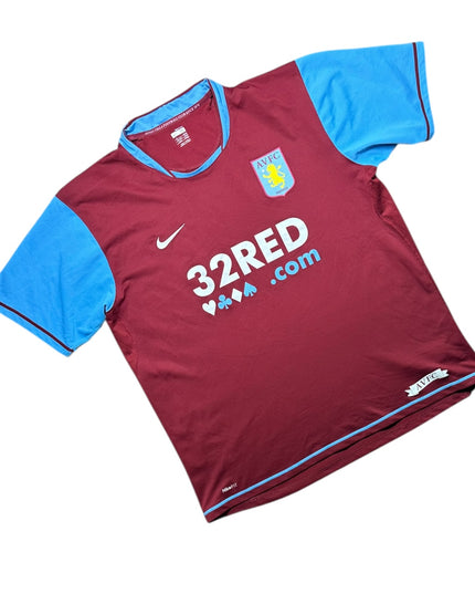 Aston Villa Football Shirt 2007/2008 Home (XL)
