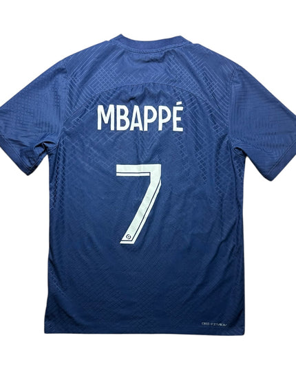 Paris Saint Germain Football Shirt 2022/2023 Home Vapour ADV Mbappe 7 (M)