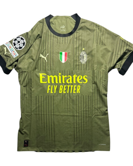 AC Milan Football Shirt Third 2022/2023 R.Leao 17 Ultraweave (XL)