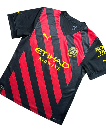 Manchester City Football Shirt 2022/2023 Away Haaland 9 (L)