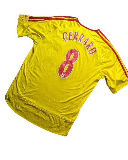 Liverpool Football Shirt Away 2006/2007 Gerrard 8 (XL)