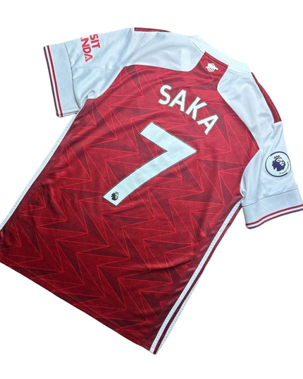 Arsenal 2020/2021 Home Football Shirt Saka 7 (M)