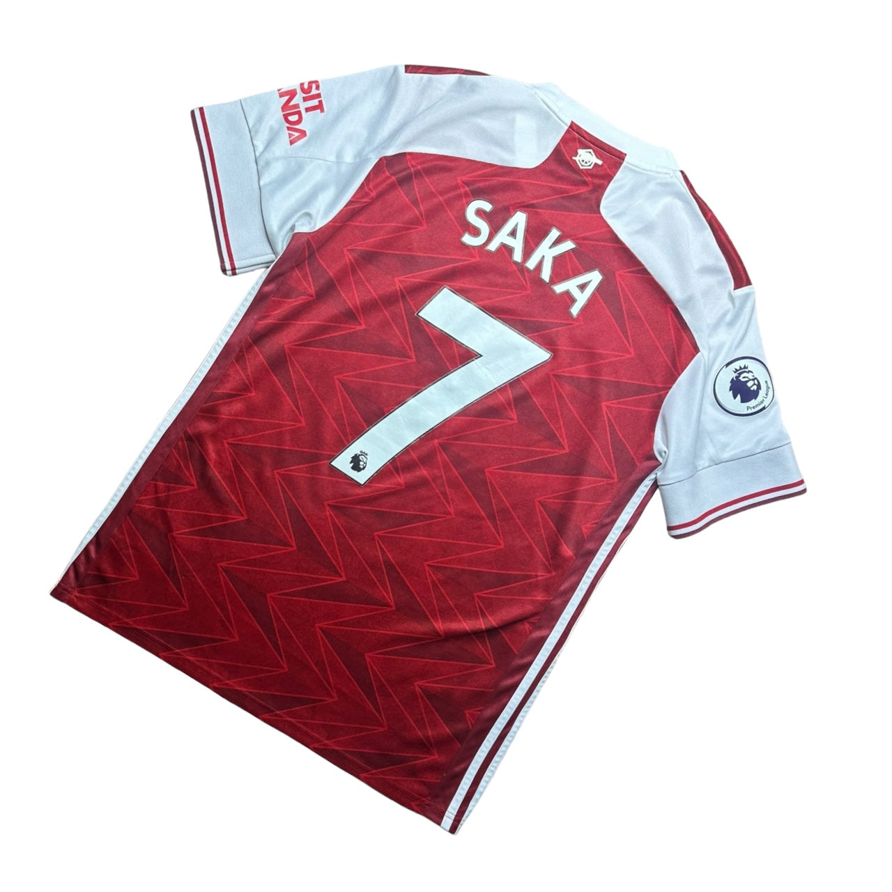 Arsenal 2020/2021 Home Football Shirt Saka 7 (M)