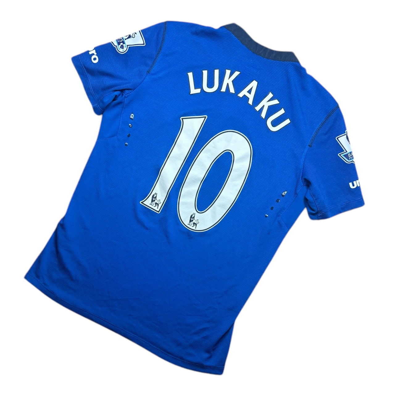 Everton Football Shirt 2014/2015 Home Lukaku 10 (S)