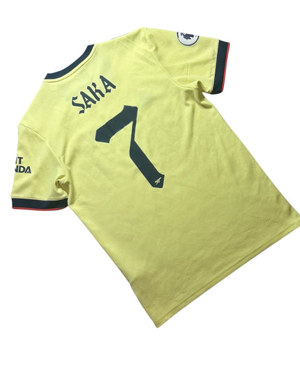 Arsenal Football Shirt Away 2021/2022 Saka 7 (M)