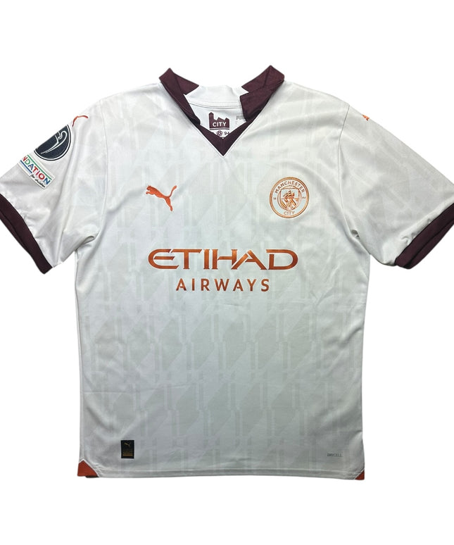 Manchester City Football Shirt Away 2023/2024 Doku 11 (L)