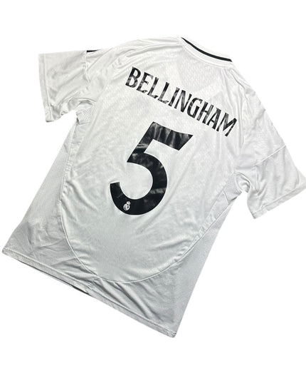 Real Madrid Football Shirt Home 2024/2025 Bellingham 5 (L)