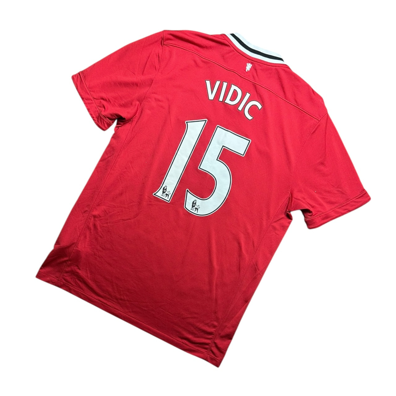 Manchester United Football Shirt 2011/2012 Home Vidic 15 (M)