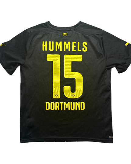 Borussia Dortmund Football Shirt Away 2014/2016 Hummels 15 (M)