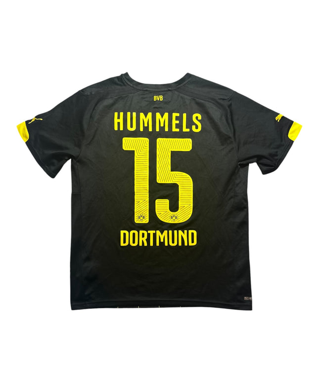 Borussia Dortmund Football Shirt Away 2014/2016 Hummels 15 (M)