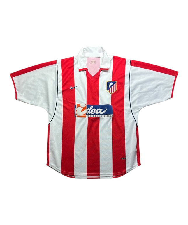 Atletico Madrid Football Shirt 2001/2002 Home (L)