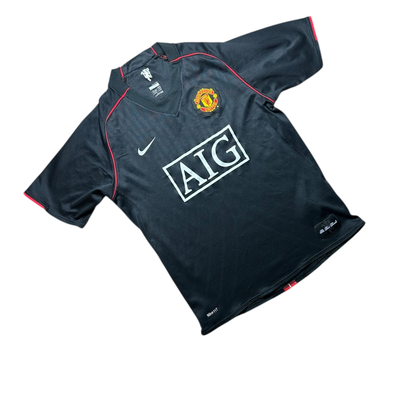 Manchester United Football Shirt 2007/2008 Away Tevez 32 (M)
