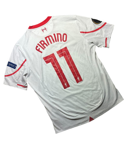 Liverpool Football Shirt Away 2015/2016 Europa League Firmino 11 (L)