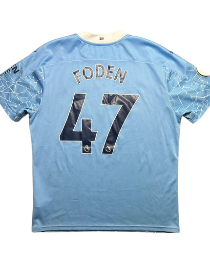 Manchester City Football Shirt 2020/2021 Home Foden 47 (XL)