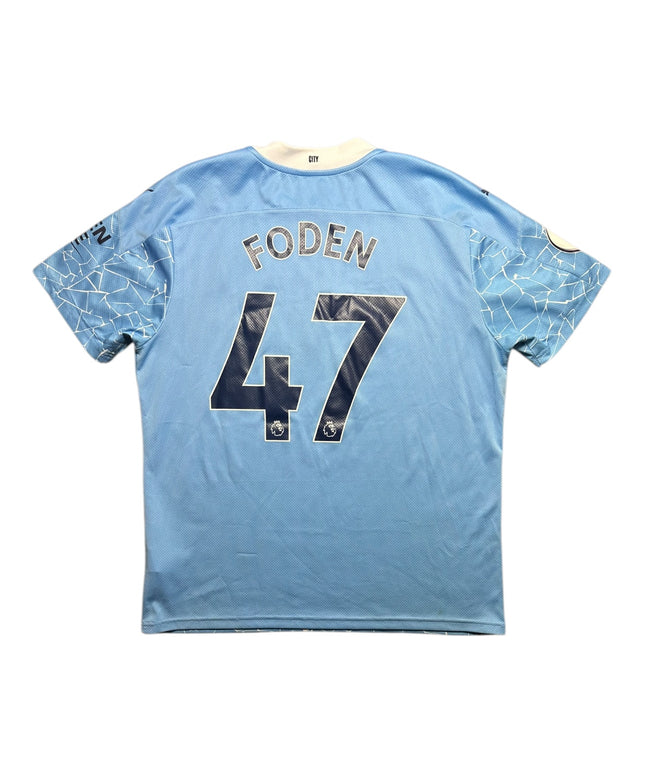Manchester City Football Shirt 2020/2021 Home Foden 47 (XL)