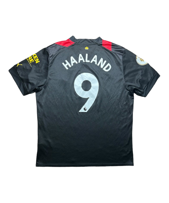 Manchester City Football Shirt 2022/2023 Away Haaland 9 (XL)