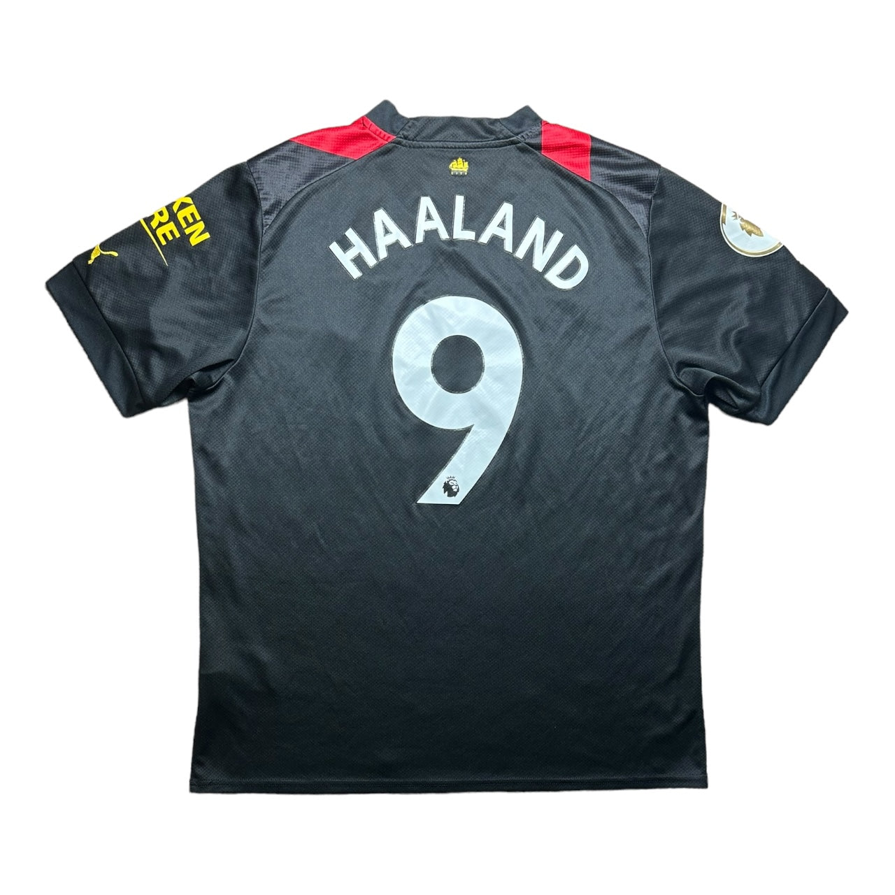 Manchester City Football Shirt 2022/2023 Away Haaland 9 (XL)