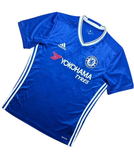 Chelsea Football Shirt Home 2015/2016 Luiz 30 (M)