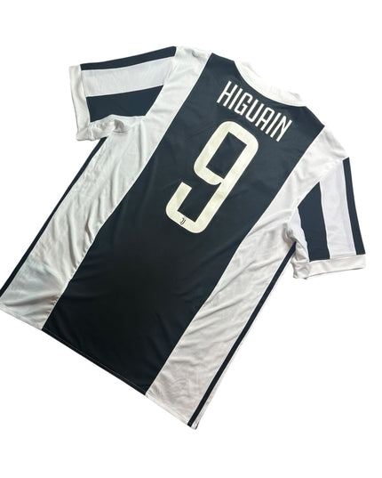 Juventus Football Shirt Home 2017/2018 Higuain 9 (M)