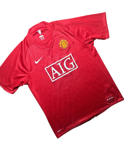 Manchester United Football Shirt 2007/2008 Home Rooney 10 (L)