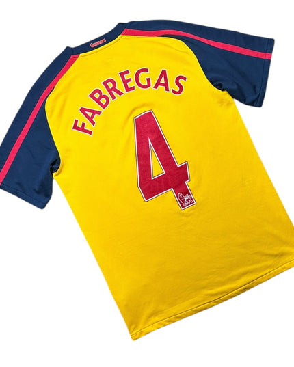 Arsenal Football Shirt 2008/2009 Away Fabregas 4 (S)