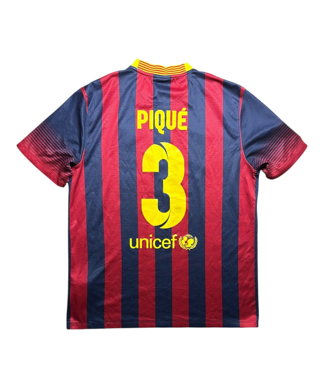Barcelona Football Shirt 2013/2014 Home Pique 3 (L)