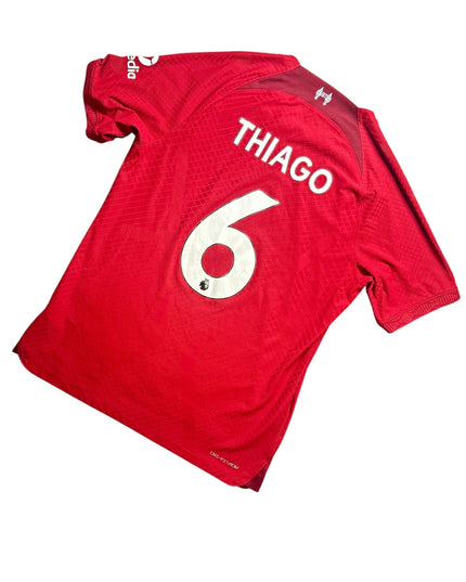 Liverpool Football Shirt Home 2022/2023 Thiago 6 VapourKnit (L)