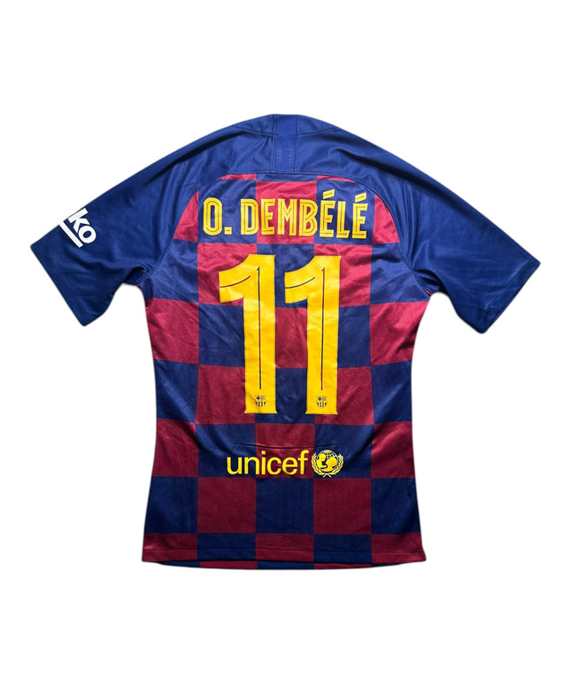 Barcelona Football Shirt Home 2019/2020 Player Issue O.Dembele 11 (M)