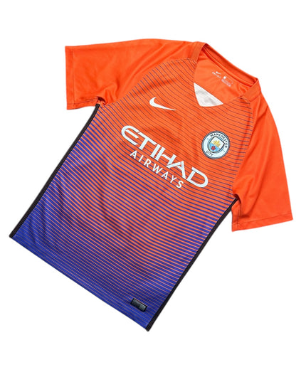 Manchester City Football Shirt Third 2016/2017 Kun Aguero 10 (S)