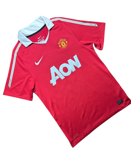 Manchester United 2010/2011 Home Football Shirt Chicharito 14 (S)